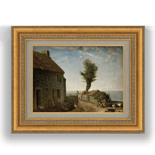 楽天市場】有名 画家 ミレー 「 グリュシーの村はずれ 」 J1-019 F8 F6