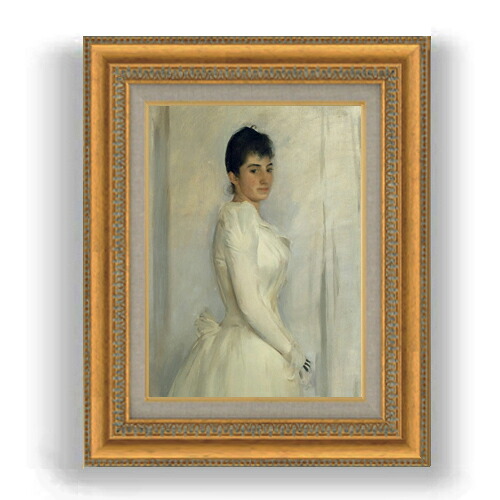 【油絵 直筆仕上げ】ラモン・カザス Portrait of Montserrat Carb F4 【額入り】 絵画 販売 4号 油彩 人物画 481×391mm 複製画 送料無料 プレゼント ギフト 開店祝い 開業祝い 退職祝い 新築祝い リビング 玄関 モダン 壁掛け 14,058円