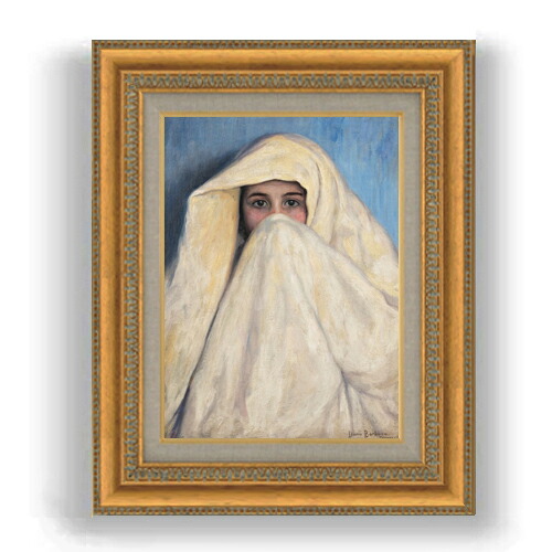 【油絵 直筆仕上げ】バルボサ A moura F4 【額入り】 絵画 販売 4号 油彩 人物画 485&times;395mm 複製画 送料無料 プレゼント ギフト 開店祝い 開業祝い 退職祝い 新築祝い リビング 玄関 モダン 壁掛け｜絵画販売アートレスト