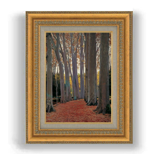 【油絵 直筆仕上げ】ルシニョール Avenue of Plane Trees F4 【額入り】 絵画 販売 4号 油彩 人物画 481×391mm 複製画 送料無料 プレゼント ギフト 開店祝い 開業祝い 退職祝い 新築祝い リビング 玄関 モダン 壁掛け