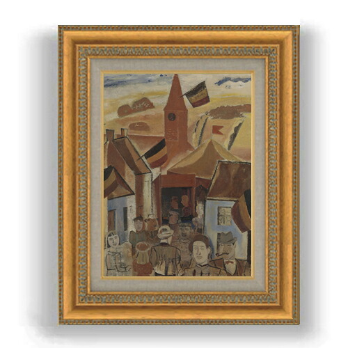 【油絵 直筆仕上げ】スメット ドルプスケルミス F4 【額入り】 絵画 販売 4号 油彩 抽象画 481×391mm 複製画 送料無料