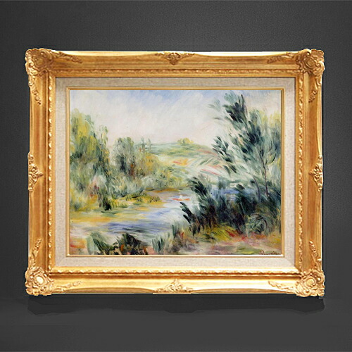 楽天市場】絵画 F6号 ルノワール ｢草原の坂道｣ 複製画 世界の名画 額