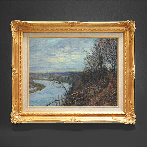 楽天市場】【油絵 直筆仕上げ】クロード・モネ ブジーヴァルの