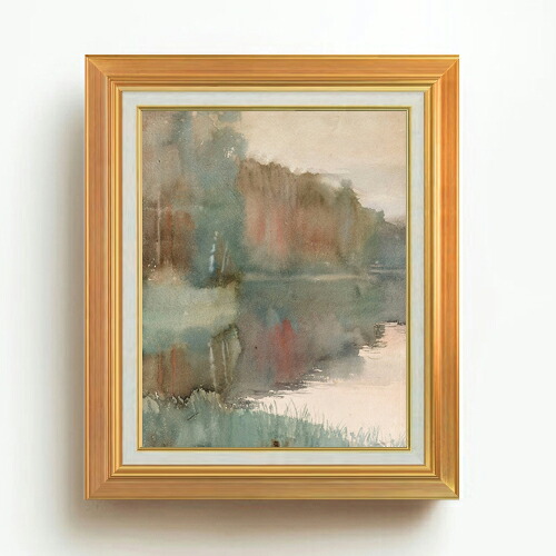 【油絵 直筆仕上げ】エーデルフェルト 秋のハイコの海岸、風景-秋 F6 【アップグレード額】 絵画 販売 6号 油彩 抽象画 558×467mm 複製画 送料無料 プレゼント ギフト 開店祝い 開業祝い 退職祝い 新築祝い リビング 玄関 モダン アートフレーム 壁掛け 23,532円