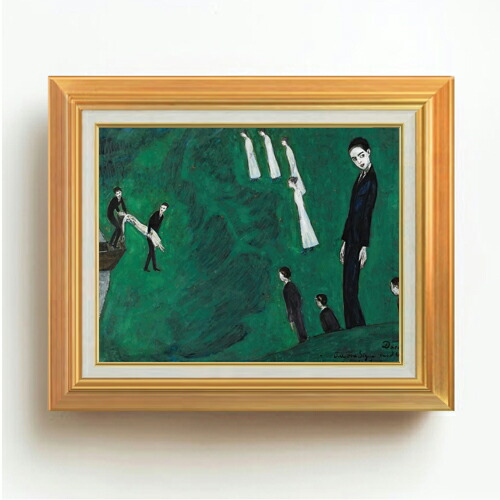 【油絵 直筆仕上げ】ダーデル デン・ドリンナード・フリカン F6 【アップグレード額】 絵画 販売 6号 油彩 抽象画 558×467mm 複製画 送料無料 プレゼント ギフト 開店祝い 開業祝い 退職祝い 新築祝い リビング 玄関 モダン アートフレーム 壁掛け