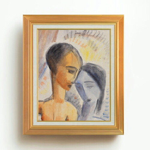 【油絵 直筆仕上げ】ヨハンセン パール(1921) F6 【アップグレード額】 絵画 販売 6号 油彩 抽象画 558×467mm 複製画 送料無料 プレゼント ギフト 開店祝い 開業祝い 退職祝い 新築祝い リビング 玄関 モダン アートフレーム 壁掛け