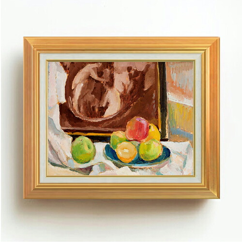 【油絵 直筆仕上げ】ワリシェフスキ 静物画 F6 【アップグレード額】 絵画 販売 6号 油彩 静物画 558&times;467mm 複製画 送料無料 プレゼント ギフト 開店祝い 開業祝い 退職祝い 新築祝い リビング 玄関 モダン アートフレーム 壁掛け｜絵画販売アートレスト