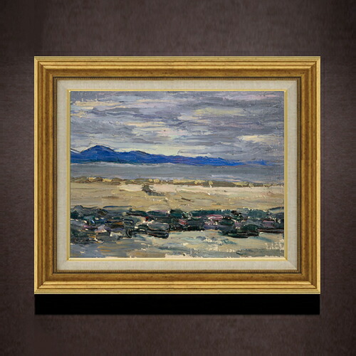 【油絵 直筆仕上げ】ワシリー・カンディンスキー Tunis, Kstenlandschaft 2 F6 【アップグレード額】 絵画 販売 6号 油彩 抽象画 558×467mm 複製画 送料無料 プレゼント ギフト 開店祝い 開業祝い 退職祝い 新築祝い リビング 玄関 モダン アートフレーム 壁掛け