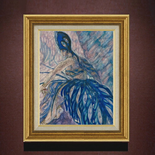【油絵 直筆仕上げ】チェリチェフ 衣装を着た人物 F6 【アップグレード額】 絵画 販売 6号 油彩 抽象画 558×467mm 複製画 送料無料 プレゼント ギフト 開店祝い 開業祝い 退職祝い 新築祝い リビング 玄関 モダン アートフレーム 壁掛け