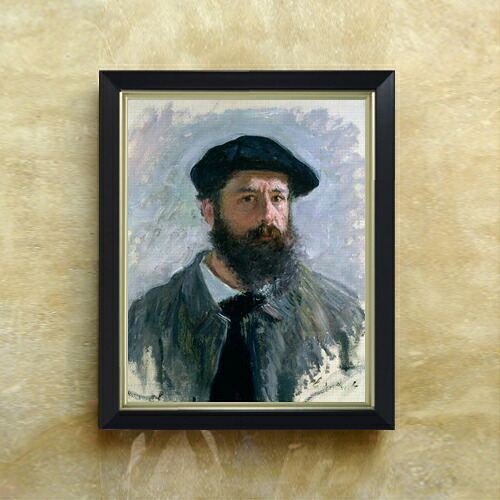 楽天市場】【油絵 直筆仕上げ】クロード・モネ ベレー帽をかぶった