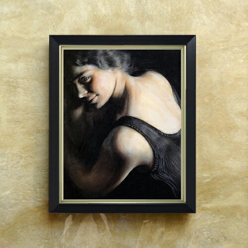 楽天市場】【油絵 直筆仕上げ】ジャコモ・バッラ The doubt F10 【額