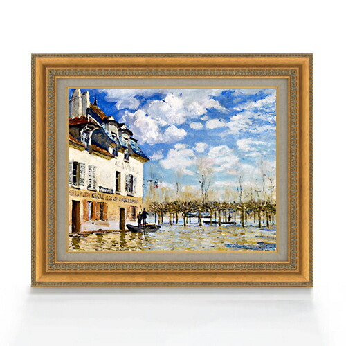 楽天市場】【油絵 直筆仕上げ】 モンサンミッシェル -静謐な光- F6