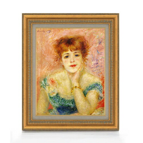 楽天市場】【油絵 直筆仕上げ】ルノワール ジャンヌ・サマリーの