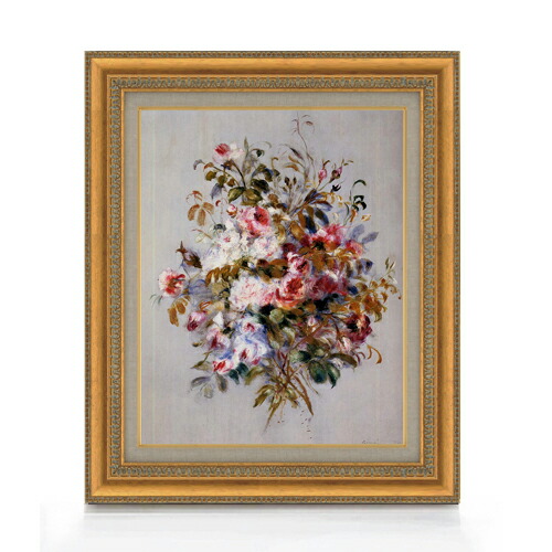 楽天市場】【油絵 直筆仕上げ】ルノワール Flowers in a Vase F6 【額