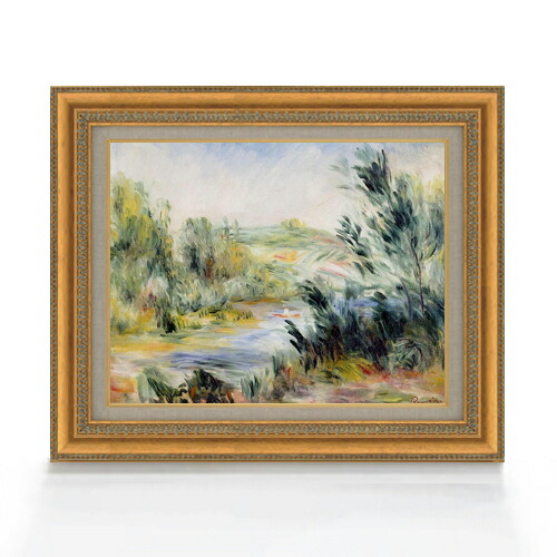 楽天市場】絵画 F6号 ルノワール ｢草原の坂道｣ 複製画 世界の名画 額