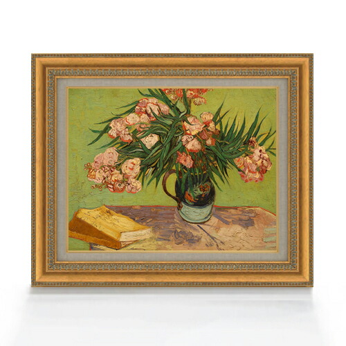 楽天市場】【油絵 直筆仕上げ】ゴッホ 銅の花瓶のアミガサユリ F10