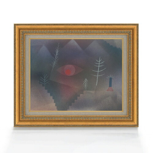 【油絵 直筆仕上げ】パウル・クレー Glanceof a Landscape F6 【額入り】 絵画 販売 6号 油彩 抽象画 558×467mm 複製画 送料無料 プレゼント ギフト 開店祝い 開業祝い 退職祝い 新築祝い リビング 玄関 モダン アートフレーム 壁掛け|絵画販売アートレスト