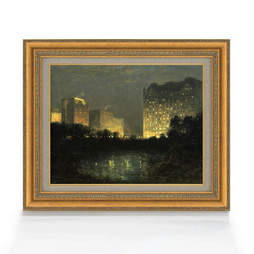 【油絵 直筆仕上げ】デリック The PlazaWilliam F6 【額入り】 絵画 販売 6号 油彩 風景画 558×467mm 複製画 送料無料 プレゼント ギフト 開店祝い 開業祝い 退職祝い 新築祝い リビング 玄関 モダン アートフレーム 壁掛け|絵画販売アートレスト