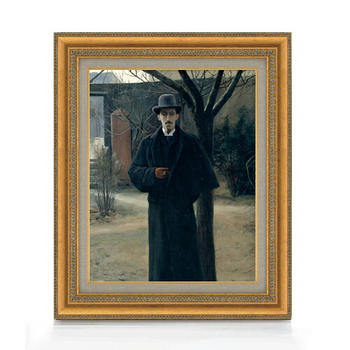 【油絵 直筆仕上げ】ルシニョール Portrait of Miquel Utrillo F6 【額入り】 絵画 販売 6号 油彩 人物画 558×467mm 複製画 送料無料 プレゼント ギフト 開店祝い 開業祝い 退職祝い 新築祝い リビング 玄関 モダン アートフレーム 壁掛け|絵画販売アートレスト