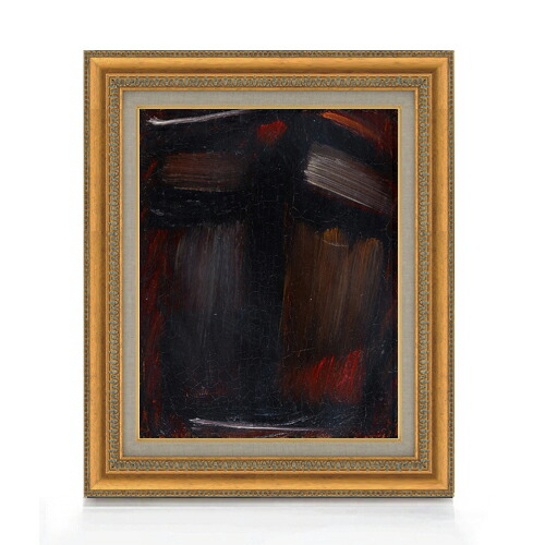 【油絵 直筆仕上げ】ヤウレンスキー　瞑想 N. 57 F6 【額入り】 絵画 販売 6号 油彩 抽象画 558&times;467mm 複製画 送料無料 プレゼント ギフト 開店祝い 開業祝い 退職祝い 新築祝い リビング 玄関 モダン アートフレーム 壁掛け｜絵画販売アートレスト