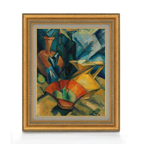 【油絵 直筆仕上げ】ヨハンセン クルッグの静寂 F6 【額入り】 絵画 販売 6号 油彩 抽象画 558×467mm 複製画 送料無料 プレゼント ギフト 開店祝い 開業祝い 退職祝い 新築祝い リビング 玄関 モダン アートフレーム 壁掛け|絵画販売アートレスト