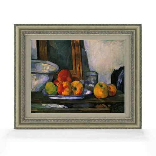 楽天市場】【油絵 直筆仕上げ】セザンヌ 開いた引出しのある静物 F10