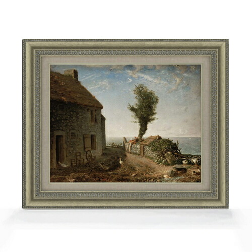 楽天市場】有名 画家 ミレー 「 グリュシーの村はずれ 」 J1-019 F8 F6