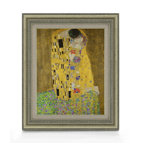 楽天市場】有名 画家 額入りアート クリムト 「 接吻 」 J1071 F6 52cm