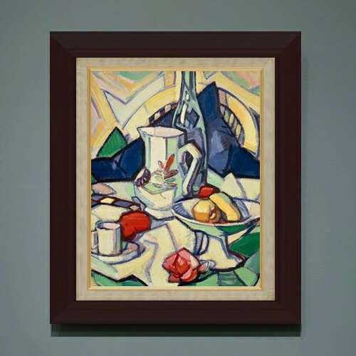【油絵 直筆仕上げ】サミュエル・ペプロー Still Life F6 【額入り】 絵画 販売 6号 油彩 抽象画 556×465mm 複製画 送料無料 プレゼント ギフト 開店祝い 開業祝い 退職祝い 新築祝い リビング 玄関 モダン アートフレーム 壁掛け 22,052円