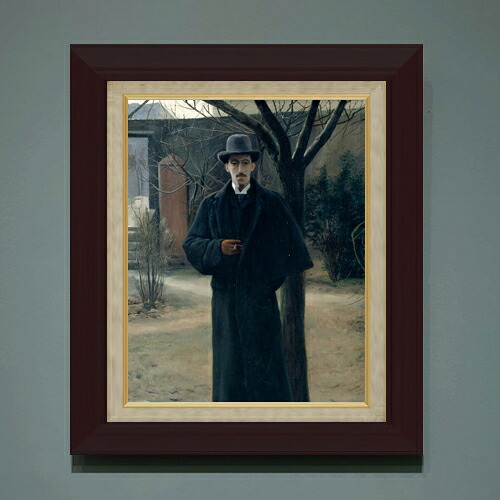 【油絵 直筆仕上げ】ルシニョール Portrait of Miquel Utrillo F6 【額入り】 絵画 販売 6号 油彩 人物画 556×465mm 複製画 送料無料 プレゼント ギフト 開店祝い 開業祝い 退職祝い 新築祝い リビング 玄関 モダン アートフレーム 壁掛け|絵画販売アートレスト