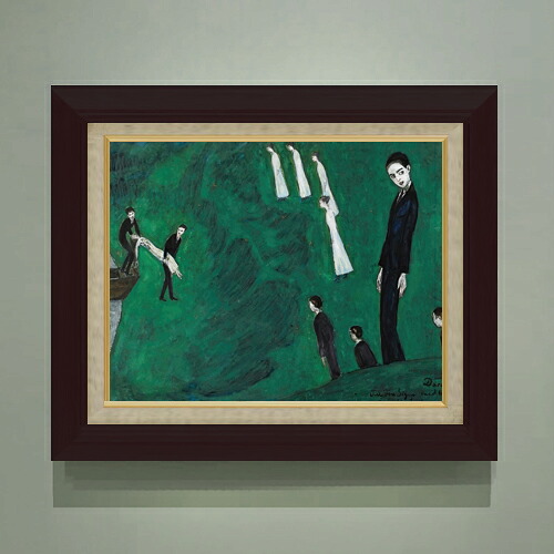 【油絵 直筆仕上げ】ダーデル デン・ドリンナード・フリカン F6 【額入り】 絵画 販売 6号 油彩 抽象画 556&times;465mm 複製画 送料無料 プレゼント ギフト 開店祝い 開業祝い 退職祝い 新築祝い リビング 玄関 モダン アートフレーム 壁掛け｜絵画販売アートレスト