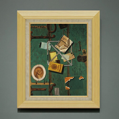 【油絵 直筆仕上げ】ジョン・F・ペト A Closet Door F6 【額入り】 絵画 販売 6号 油彩 風景画 556&times;465mm 複製画 送料無料 プレゼント ギフト 開店祝い 開業祝い 退職祝い 新築祝い リビング 玄関 モダン アートフレーム 壁掛け｜絵画販売アートレスト 21,456円