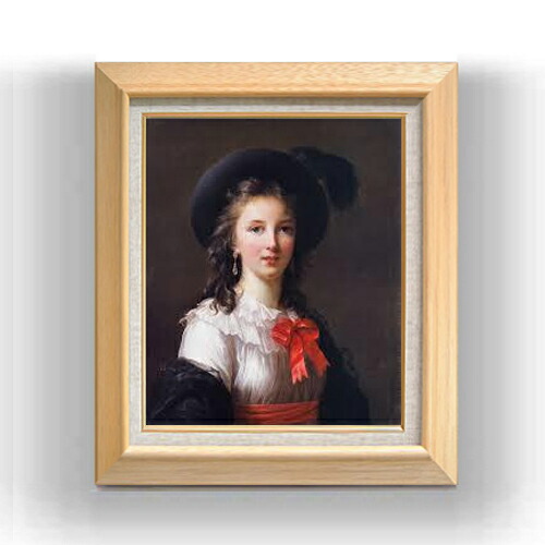 ヴィジェ・ルブラン 自画像 F8 絵画 販売 8号 油彩 風景画 600×526mm 送料無料