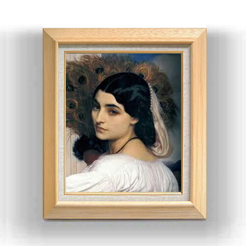【油絵 直筆仕上げ】フレデリック・レイトン パヴォニア F8 【額入り】 絵画 販売 8号 油彩 風景画 600×526mm 複製画 送料無料 プレゼント ギフト 開店祝い 開業祝い 退職祝い 新築祝い リビング 玄関 モダン アートフレーム 壁掛け