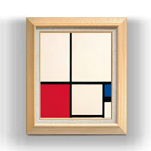 Composition with Red Blue/ピエト モンドリアン/額装済 info.unair.ac.id