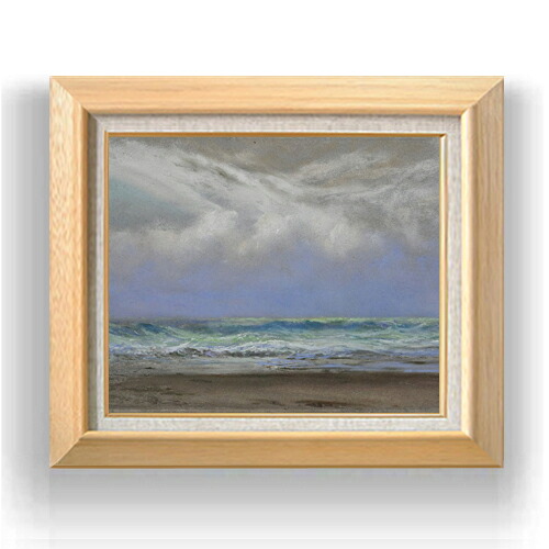【油絵 直筆仕上げ】トライオン A Shift of Wind from East to Northwest F8 【額入り】 絵画 販売 8号 油彩 風景画 600×526mm 複製画 送料無料 プレゼント ギフト 開店祝い 開業祝い 退職祝い 新築祝い リビング 玄関 モダン アートフレーム 壁掛け
