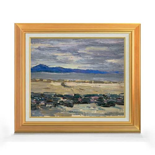【油絵 直筆仕上げ】ワシリー・カンディンスキー Tunis, Kstenlandschaft 2 F8 【アップグレード額】 絵画 販売 8号 油彩 風景画 592×518mm 複製画 送料無料 プレゼント ギフト 開店祝い 開業祝い 退職祝い 新築祝い リビング 玄関 モダン 近代アート 壁掛け|絵画販売アートレスト
