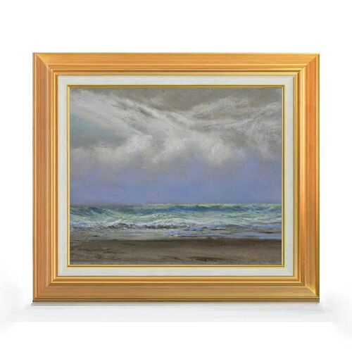 【油絵 直筆仕上げ】トライオン A Shift of Wind from East to Northwest F8 【アップグレード額】 絵画 販売 8号 油彩 風景画 592×518mm 複製画 送料無料 プレゼント ギフト 開店祝い 開業祝い 退職祝い 新築祝い リビング 玄関 モダン 近代アート 壁掛け|絵画販売アートレスト
