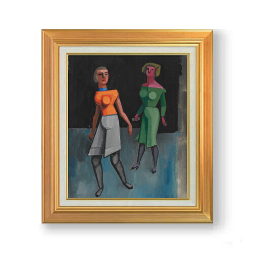 【油絵 直筆仕上げ】ウィーナー オネ・ティテル5 F8 【アップグレード額】 絵画 販売 8号 油彩抽象画 592×518mm 複製画 送料無料 プレゼント ギフト 開店祝い 開業祝い 退職祝い 新築祝い リビング 玄関 モダン 近代アート 壁掛け|絵画販売アートレスト