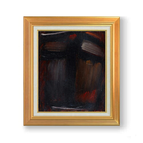 【油絵 直筆仕上げ】ヤウレンスキー 瞑想 N. 57 F8 【アップグレード額】 絵画 販売 8号 油彩 抽象画 592×518mm 複製画 送料無料 プレゼント ギフト 開店祝い 開業祝い 退職祝い 新築祝い リビング 玄関 モダン 近代アート 壁掛け|絵画販売アートレスト