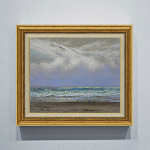 【油絵 直筆仕上げ】トライオン A Shift of Wind from East to Northwest F8 【アップグレード額】 絵画 販売 8号 油彩 風景画 596×522mm 複製画 送料無料 プレゼント ギフト 開店祝い 開業祝い 退職祝い 新築祝い リビング 玄関 モダン 近代アート 壁掛け|絵画販売アートレスト