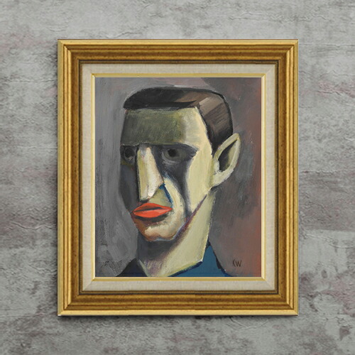 【油絵 直筆仕上げ】ウィーナー オネ・ティテル4 F8 【アップグレード額】 絵画 販売 8号 油彩 抽象画 596&times;522mm 複製画 送料無料 プレゼント ギフト 開店祝い 開業祝い 退職祝い 新築祝い リビング 玄関 モダン 近代アート 壁掛け｜絵画販売アートレスト 27,170円