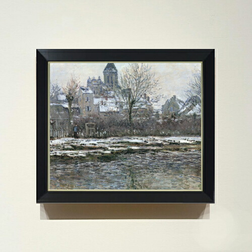 楽天市場】【油絵 直筆仕上げ】クロード・モネ ヴェトゥイユの教会 F4