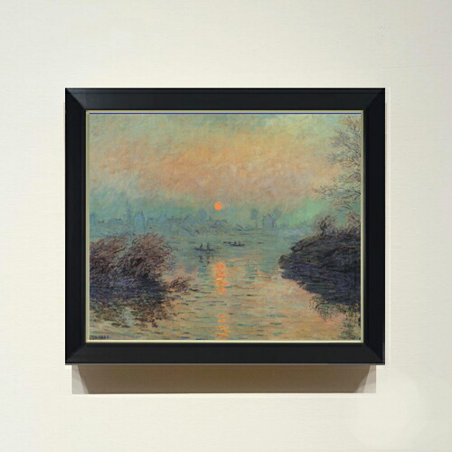 楽天市場】絵画 F6号 ジョゼフ・H・グリーンウッド「雪どけ」 複製画