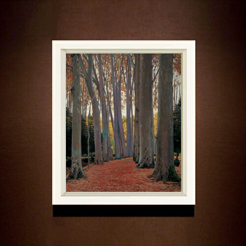 【油絵 直筆仕上げ】ルシニョール Avenue of Plane Trees F8 【シンプルフレーム】 絵画 販売 8号 油彩 風景画 485×410mm 複製画 送料無料 プレゼント ギフト 開店祝い 開業祝い 退職祝い 新築祝い リビング 玄関 モダン 近代アート 壁掛け 28,440円