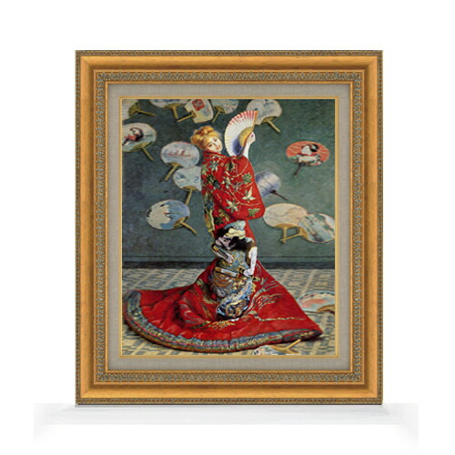 楽天市場】【油絵 直筆仕上げ】クロード・モネ ラ・ジャポネーズ F8