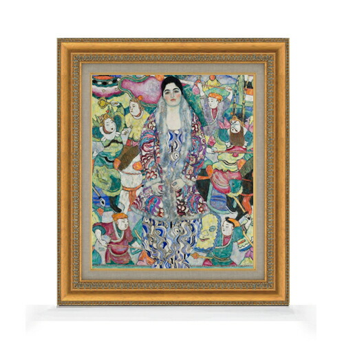 【油絵 直筆仕上げ】クリムト Portrait of Friedericke Maria Beer F8 【額入り】 絵画 販売 8号 油彩 抽象画 602×528mm 複製画 送料無料 プレゼント ギフト 開店祝い 開業祝い 退職祝い 新築祝い リビング 玄関 モダン アートフレーム 壁掛け 28,875円