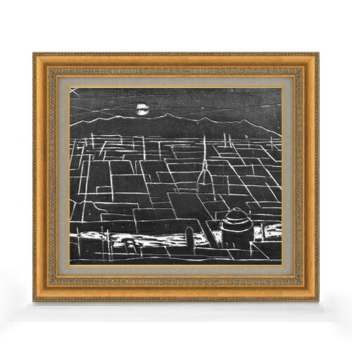 【油絵 直筆仕上げ】フェリーチェ・カゾラーティ Matrice F8 【額入り】 絵画 販売 8号 油彩 風景画 602×528mm 複製画 送料無料 プレゼント ギフト 開店祝い 開業祝い 退職祝い 新築祝い リビング 玄関 モダン アートフレーム 壁掛け