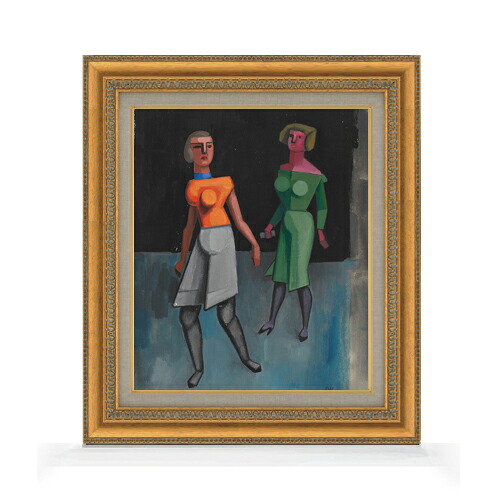 【油絵 直筆仕上げ】ウィーナー オネ・ティテル5 F8 【額入り】 絵画 販売 8号 油彩抽象画 602×528mm 複製画 送料無料 プレゼント ギフト 開店祝い 開業祝い 退職祝い 新築祝い リビング 玄関 モダン アートフレーム 壁掛け
