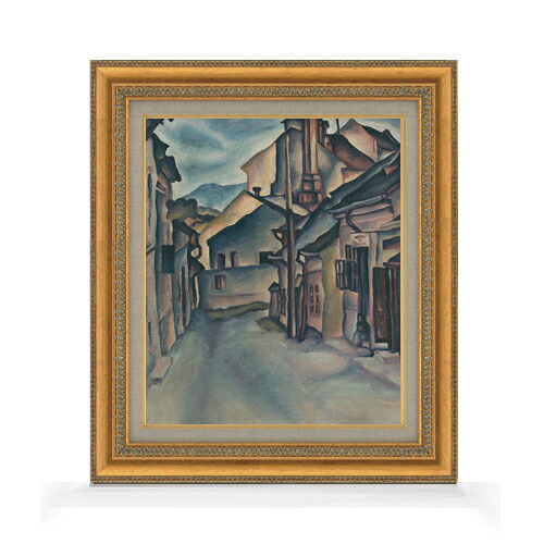 【油絵 直筆仕上げ】バウアー ウリチカ F8 【額入り】 絵画 販売 8号 油彩 抽象画 602×528mm 複製画 送料無料 プレゼント ギフト 開店祝い 開業祝い 退職祝い 新築祝い リビング 玄関 モダン アートフレーム 壁掛け